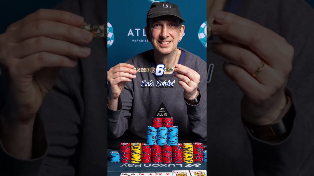 Here are the top 10 best poker players in the world today