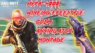 HYPA 4000 || WINEING FREESTYLE || ANNIHILATIOR MONTAGE CODM ||   SHANGHAI BLACKOUT ||•••