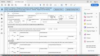 Step by step process to apply for Canada Student Visa, Application form fill up (IMM1294)