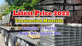 Presyo Ng Construction Materialstubularc-Purlinangle Barsquare Barlatest Price 2022