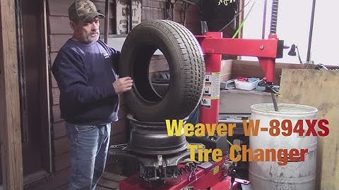 Weaver  W-894XS Tire Changer - Tire Remove & Install