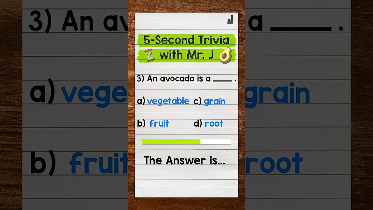 5-Second Trivia | Can You Get 2/3? 🧠