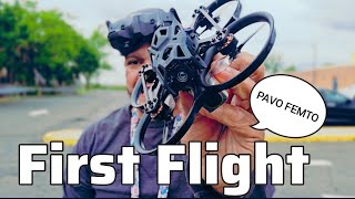 PAVO FEMTO Primer Vuelo Acro Mode