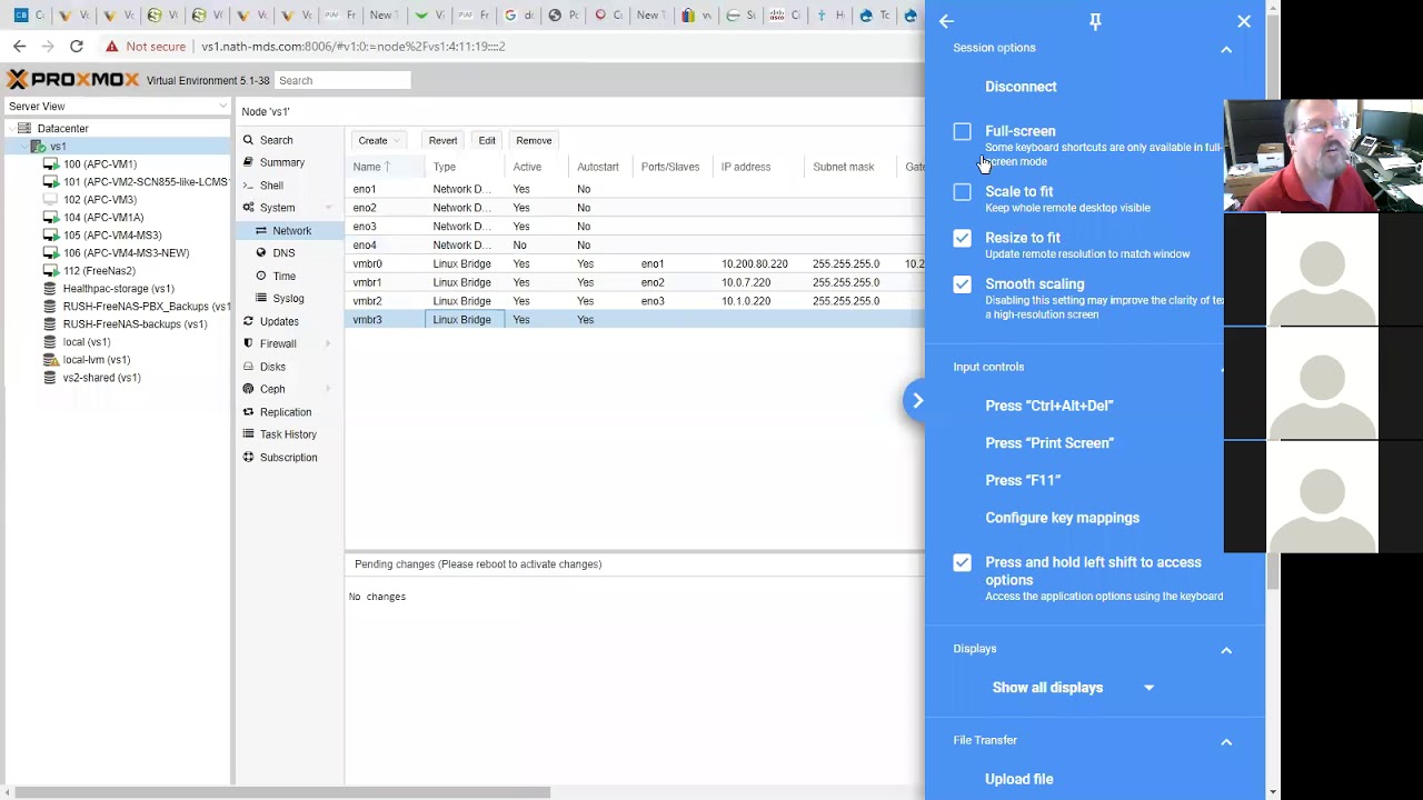 Proxmox Sophos Xg