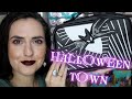 Melt Cosmetics x NIGHTMARE BEFORE CHRISTMAS Halloween Town Collection | Swatches, Tutorial + Review!