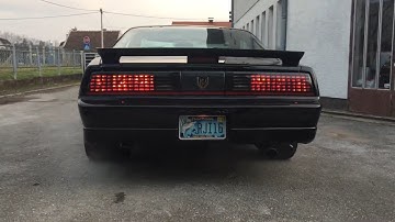 88 Trans Am Cold Start & Digital Dash