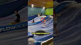 Oha Bakın Kız Çok Tehlikeli Hareket Yaptı 😱