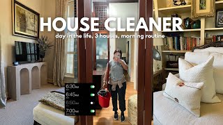 DAY IN THE LIFE of a house cleaner