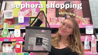 SKINCARE SHOPPING AT SEPHORA | new skincare must haves + HUGE HAUL