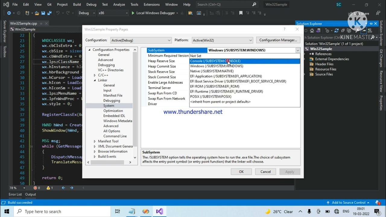 Create win32 Project in visual studios 2019 YouTube Create win32 Project in visual studios 2019 YouTube