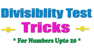 Divisibility Test Trick to Check If A Number is Divisible By- [16,17,18,19,20] - Part 4 In Hindi