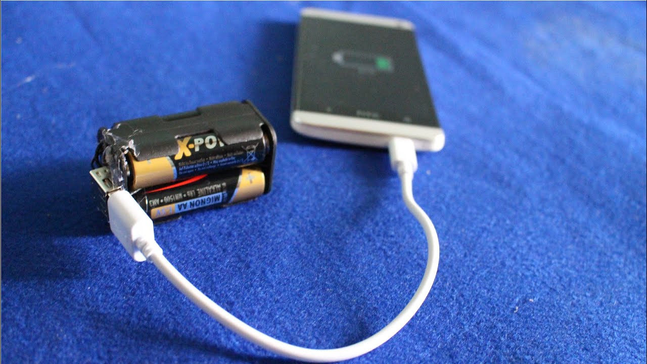 Comment faire une batterie externe | simple et pas cher - YouTube