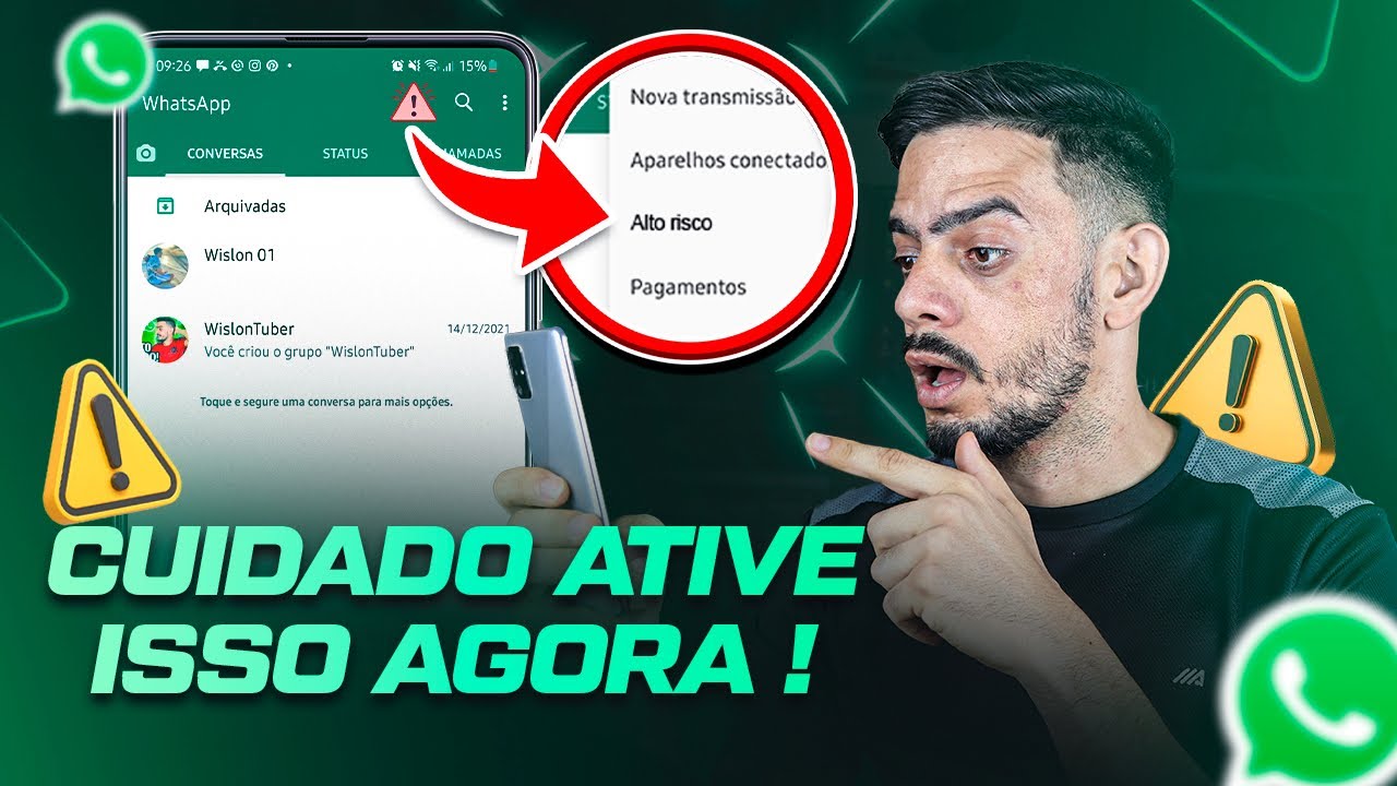 Ainda Não ATIVOU? Vão Roubar Suas Conversas - NOVO Recurso do WhatsApp ...