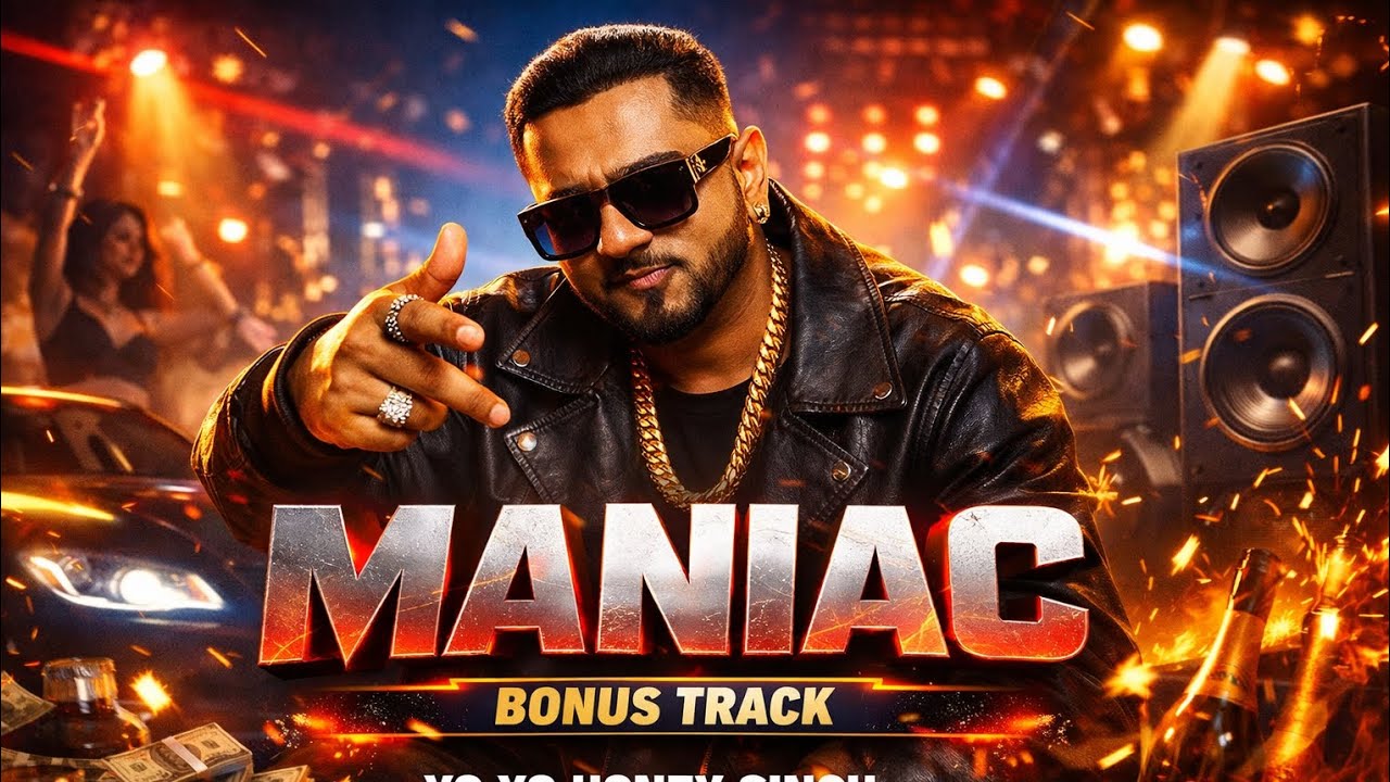 MANIAC (Official Video):  07 Raja music | the one Best Rap song | yo yo honey Singh | new 2026