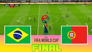 BRAZIL vs PORTUGAL - Final FIFA World Cup 2026 | Full Match All Goals | Football Match