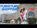 FURNITURE SHOPPING FOR OUR NEW HOUSE🏠 | SHE MADE ME SPEND $6000🤑