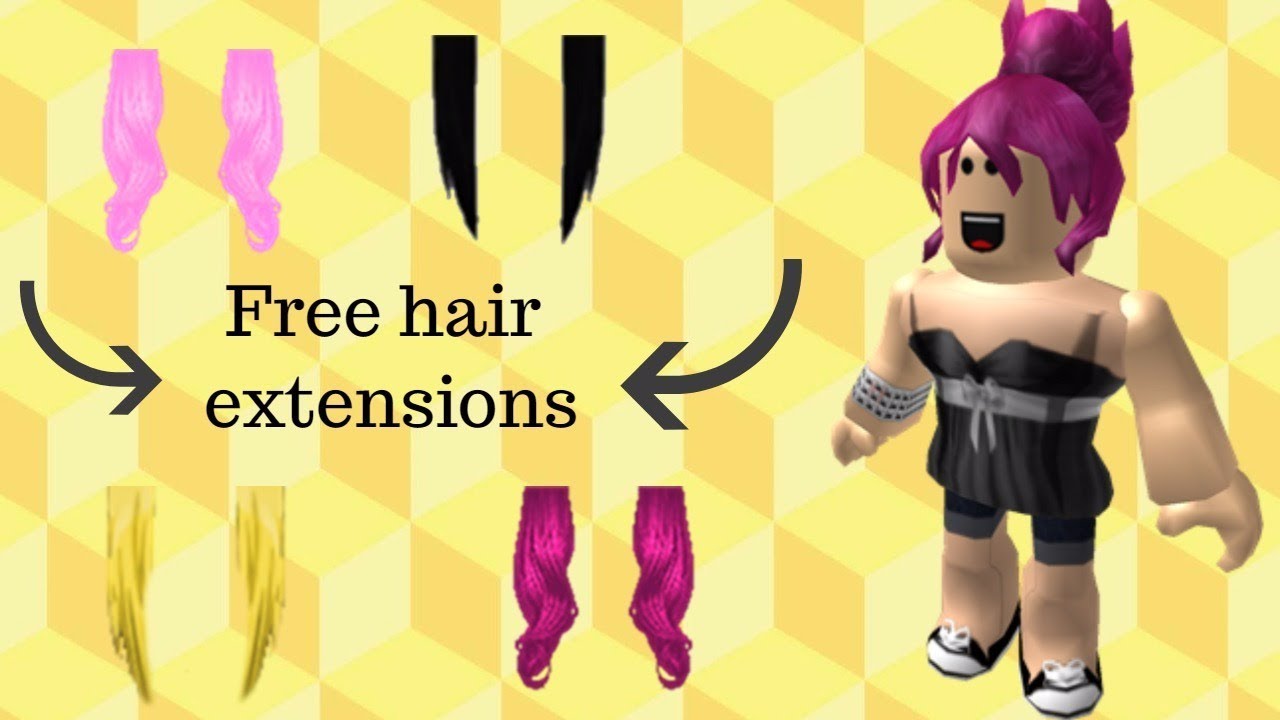 Pictures Of Roblox Hair Extensions