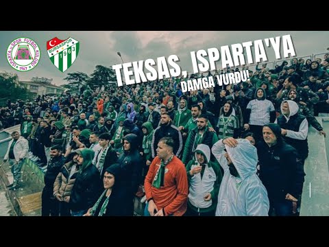 Isparta'ya Bursaspor taraftarı damga vurdu | Vlog