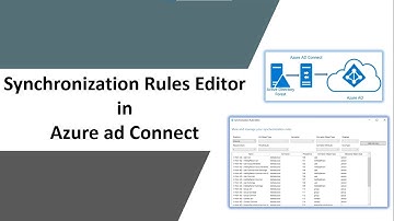 Synchronization Rules Editor in Azure AD Connect | Create custom synchronization rules