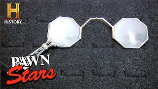 Pawn Stars: UNBELIEVABLE CASH for 18th Century Diamond Glasses