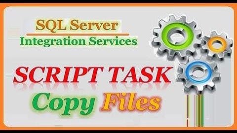SSIS - Copy Files by using Script Task