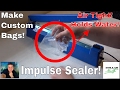 Impulse Sealer Demo! | How To Make Custom Sized Plastic Bags For Professional Presentation!