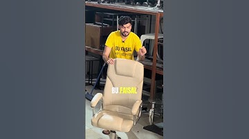 Work smart and sit smart — only at Bu Faisal! 💼🪑