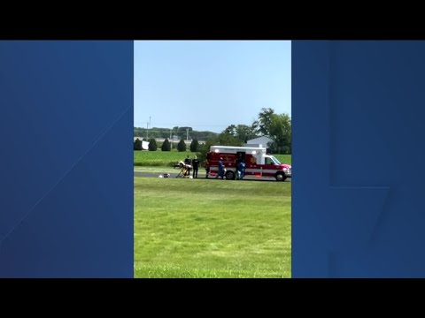Two people airlifted after sky diving accident in Racine County