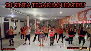 DJ CINTA TEGARKAN HATIKU/TIKTOK VIRAL/ZUMBA DANCE#zumba #coreo #by #zinsarahsie