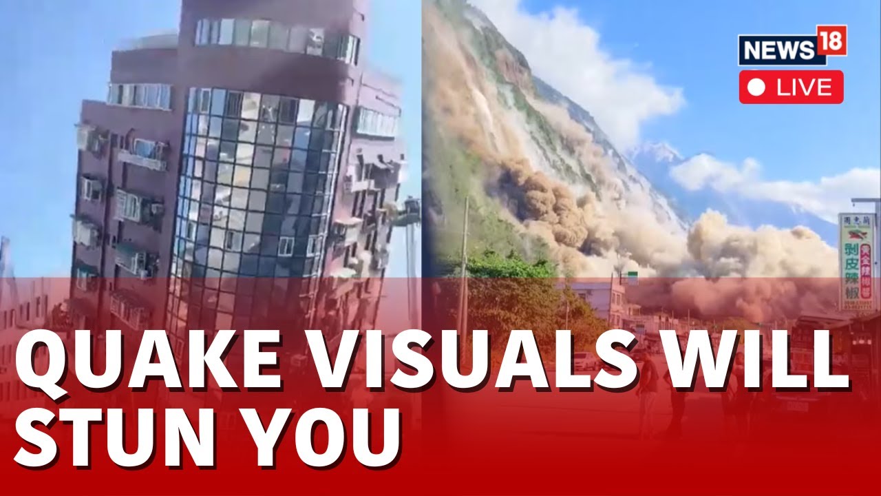 Taiwan Earthquake Live Updates Massive Quake In Taiwan, Collapsing
