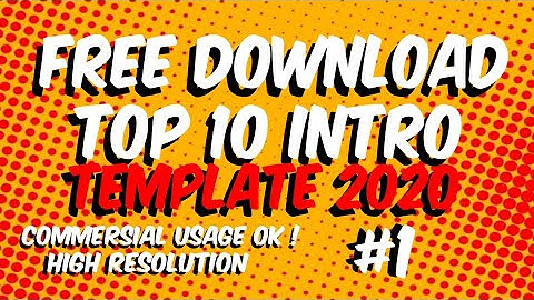 Top 10 Intro Template 2020  Free Download volume 1