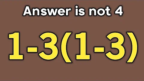 1-3(1-3) = ❓ / Only 5% can solve this math problem / Simplify PEMDAS rules question