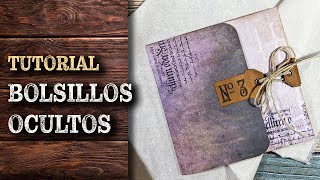 Bolsillos ocultos para tus journals muy fáciles