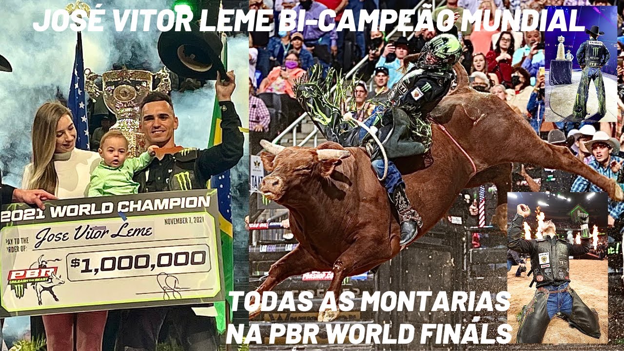 José Vitor Leme é o campeão mundial de 2020 — A Professional Bull Riders