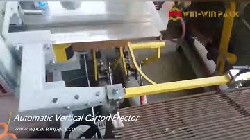 WIN-WIN PACK Vertical Carton Erector/Case Erector/Carton Folding Machine