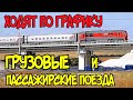 Крымский мост(июль 2020)ГРУЗОВОЙ поезд на мосту по графику.В ПОГОНЕ за поездом ПИТЕР-ЕВПАТОРИЯ