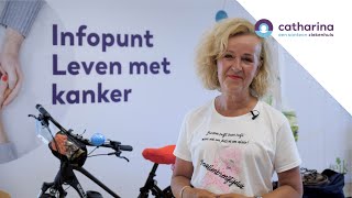 Evelien vraagt fietsend aandacht voor nazorg na een kankerbehandeling