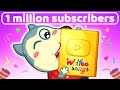 1 MILLION SUBSCRIBERS! 🤩🎶✨ MORE Baby Songs 🎶 Wolfoo Song