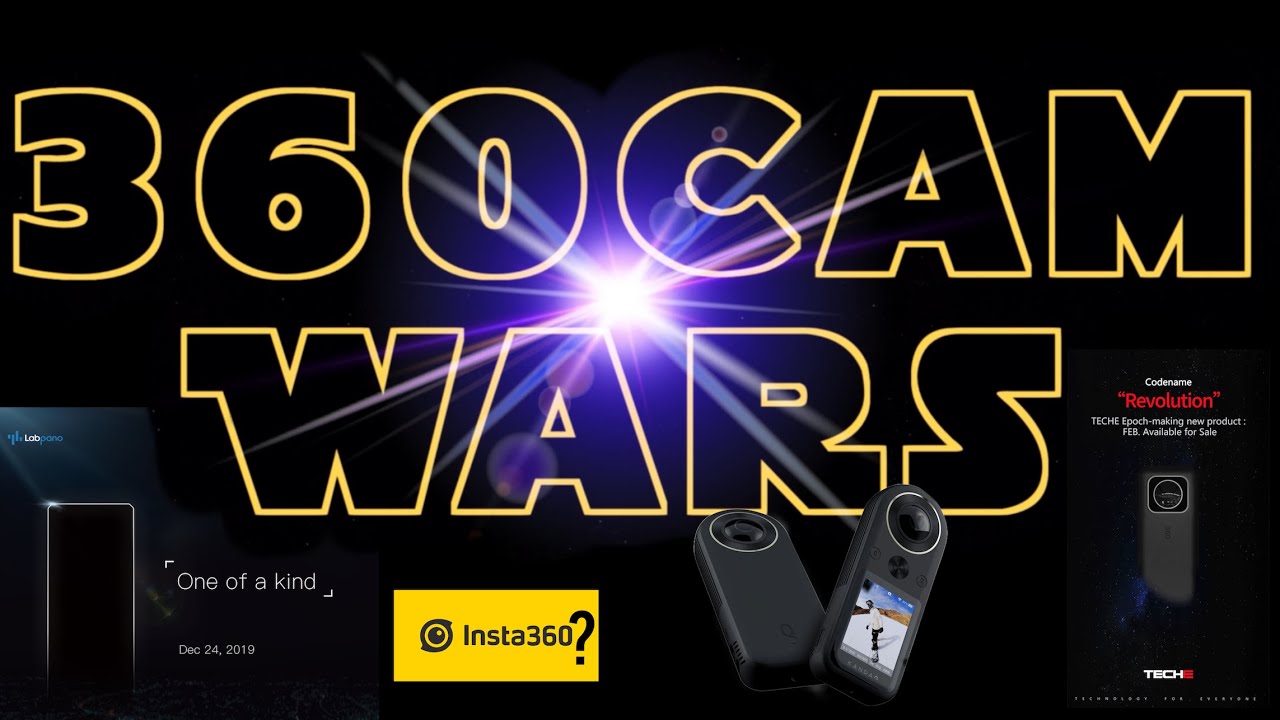 360Cam Wars - featuring the Qoocam 360 8k, Insta360, Pisofttech / Labpano & Teche
