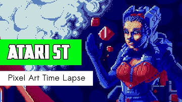 Atari 520ST - 16 Color Pixel Art - Multidimensional