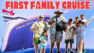 Amazing 5Day Family Cruise on Carnival Breeze exploring the ship, Cozumel and Puerto Progreso