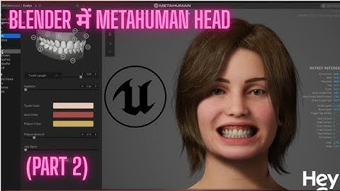Blender FaceBuilder से Custom MetaHuman Head बनाओ | Part 2 | Explained in Hindi