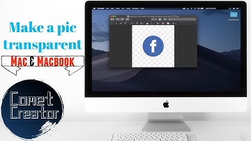 How to make a photo background transparent on Mac, Easy!