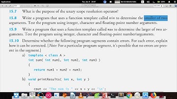 C How to Program (6th edition) - Deitel & Deitel, exercise 15.8
