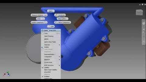 Stirling engine design on autodesk Inventor 2012