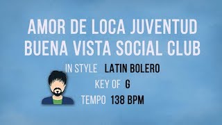 Amor De Loca Juventud - Karaoke Male Backing Track screenshot 3