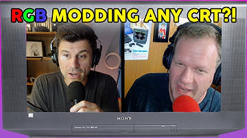 RGB Modding Any CRT?! - Cathode Ray Podcast #1