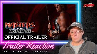 MASTERS OF THE UNIVERSE (Official Trailer) The Popcorn Junkies Reaction