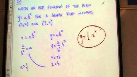Alg 2 (8.1 exploring exponential models)