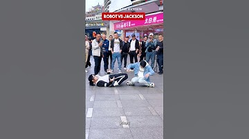 "Michael jackson vs Robot" gây ấn tượng mạnh với màn nhảy độc đáo 💃🔥 #shorts #dance